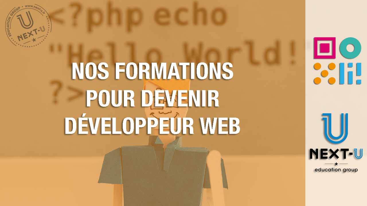 Découvrez nos formations pour devenir développeur web